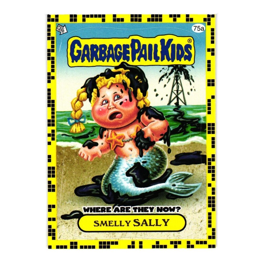 Garbage Pail Kids Where Are They Now Smelly Sally Trading Card 75a Topps 2011